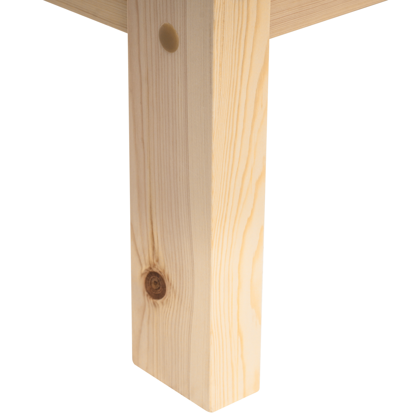 Kids Teepee Bed Light Brown Pine EU Single Frame With Slats