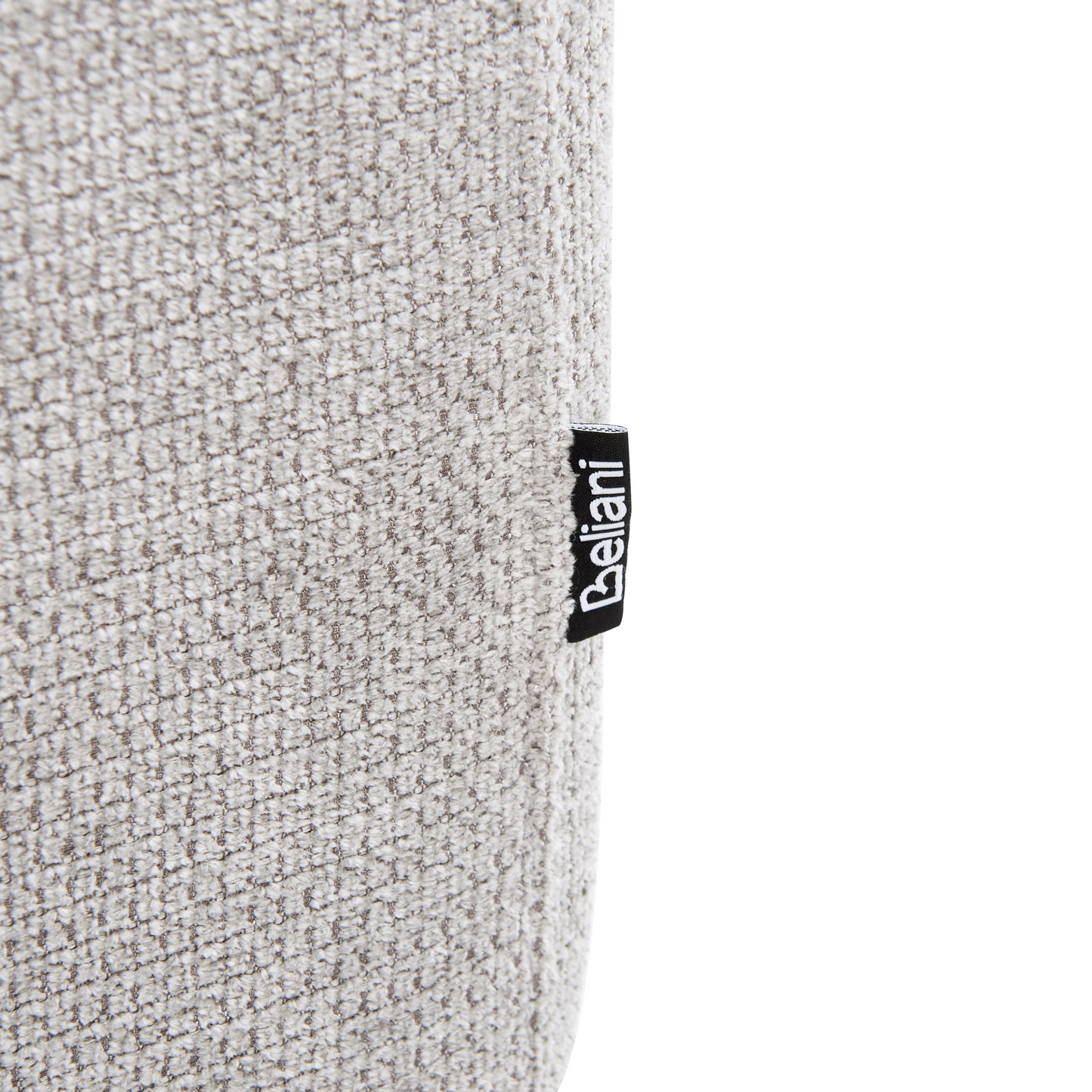 Element Modular Ottoman Footstool Light Grey With Black Legs