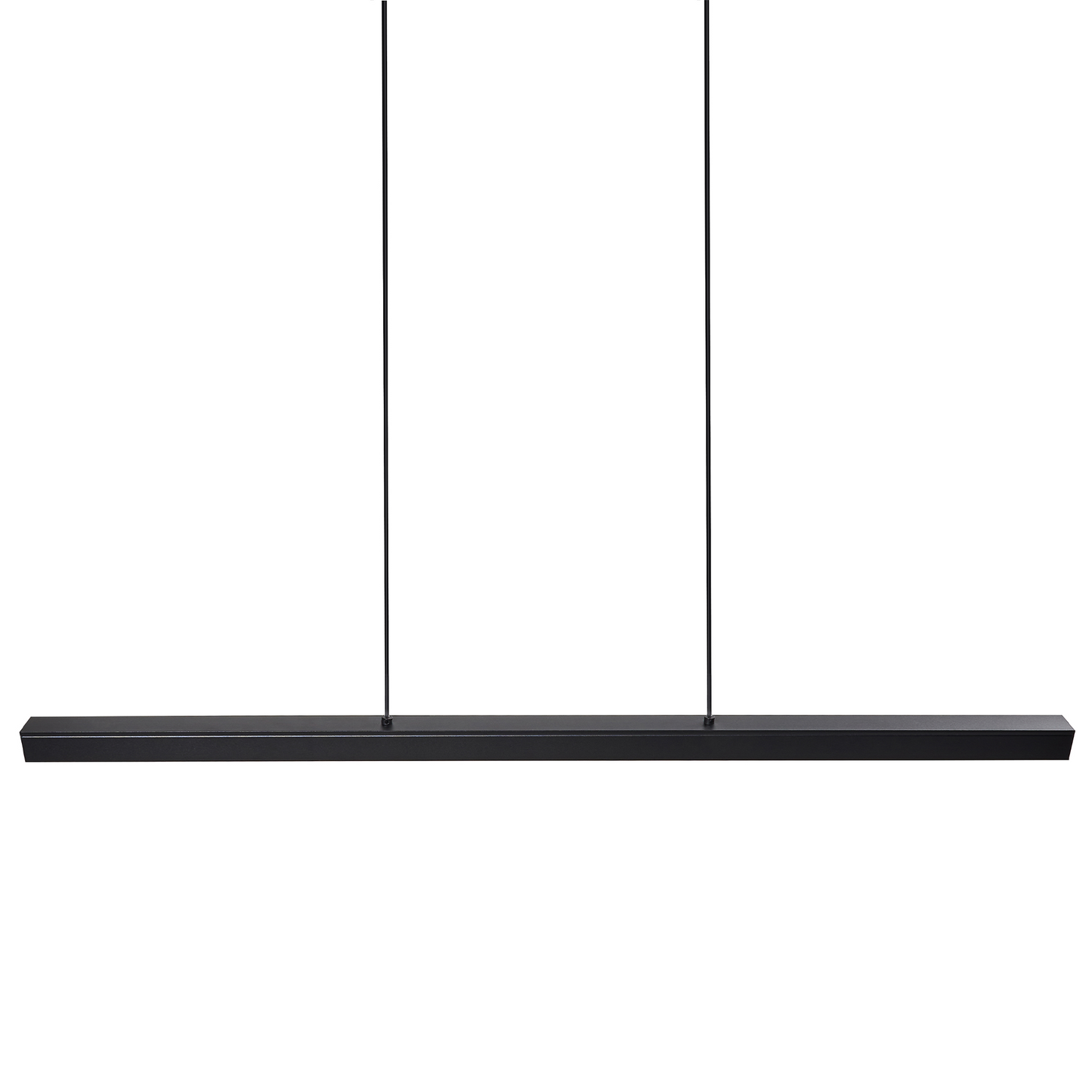 Pendant Lamp Black Aluminium With Remote LED Light