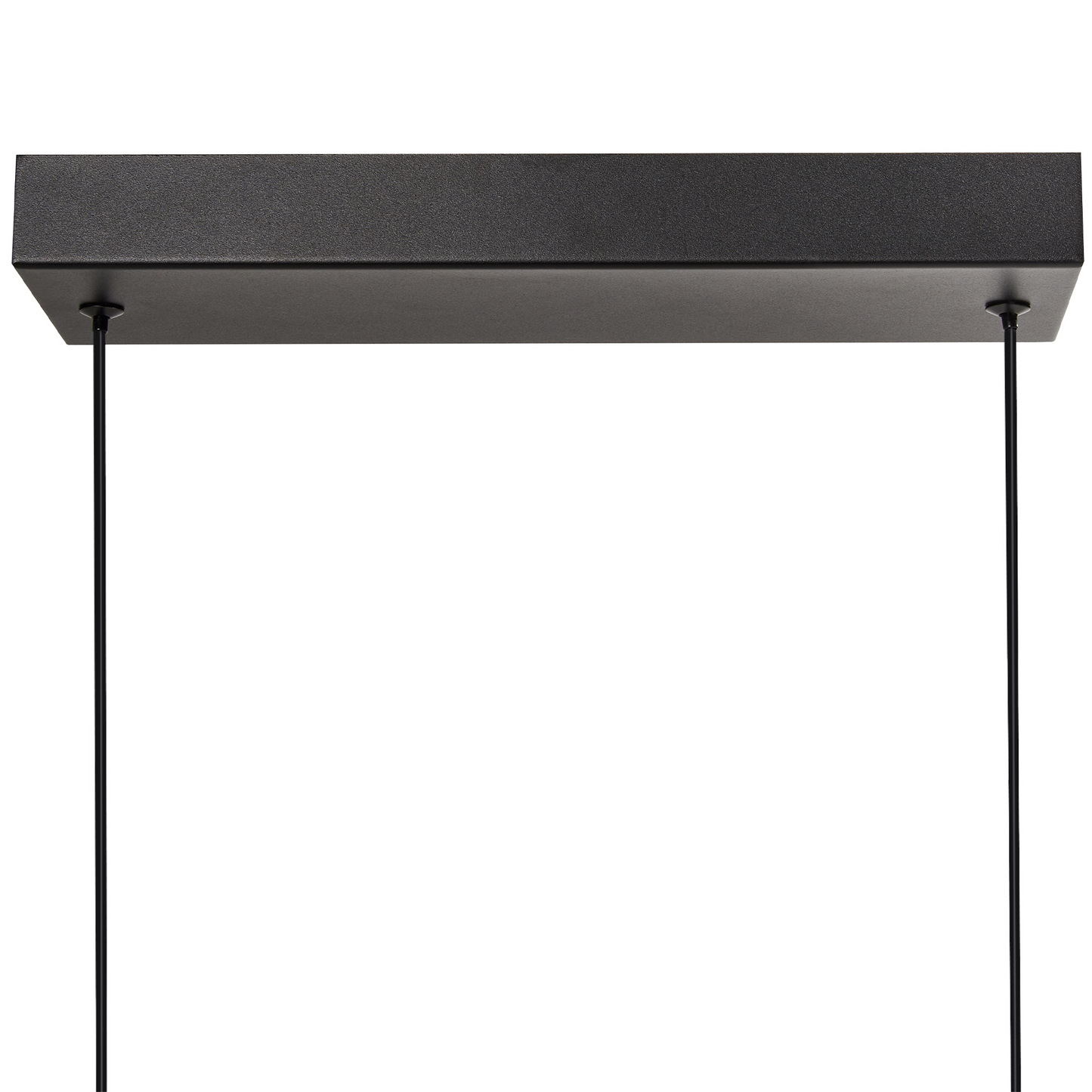 Pendant Lamp Black Aluminium With Remote LED Light