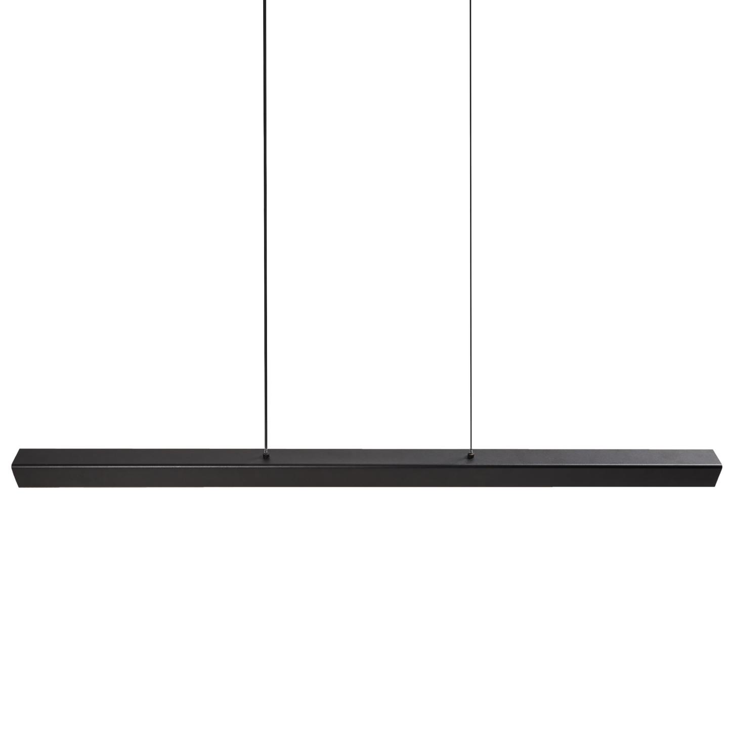 Pendant Lamp Black Aluminium Rubberwood Remote Control LED