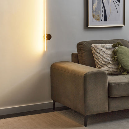 Wall Lamp Gold Aluminium Iron Base 90cm
