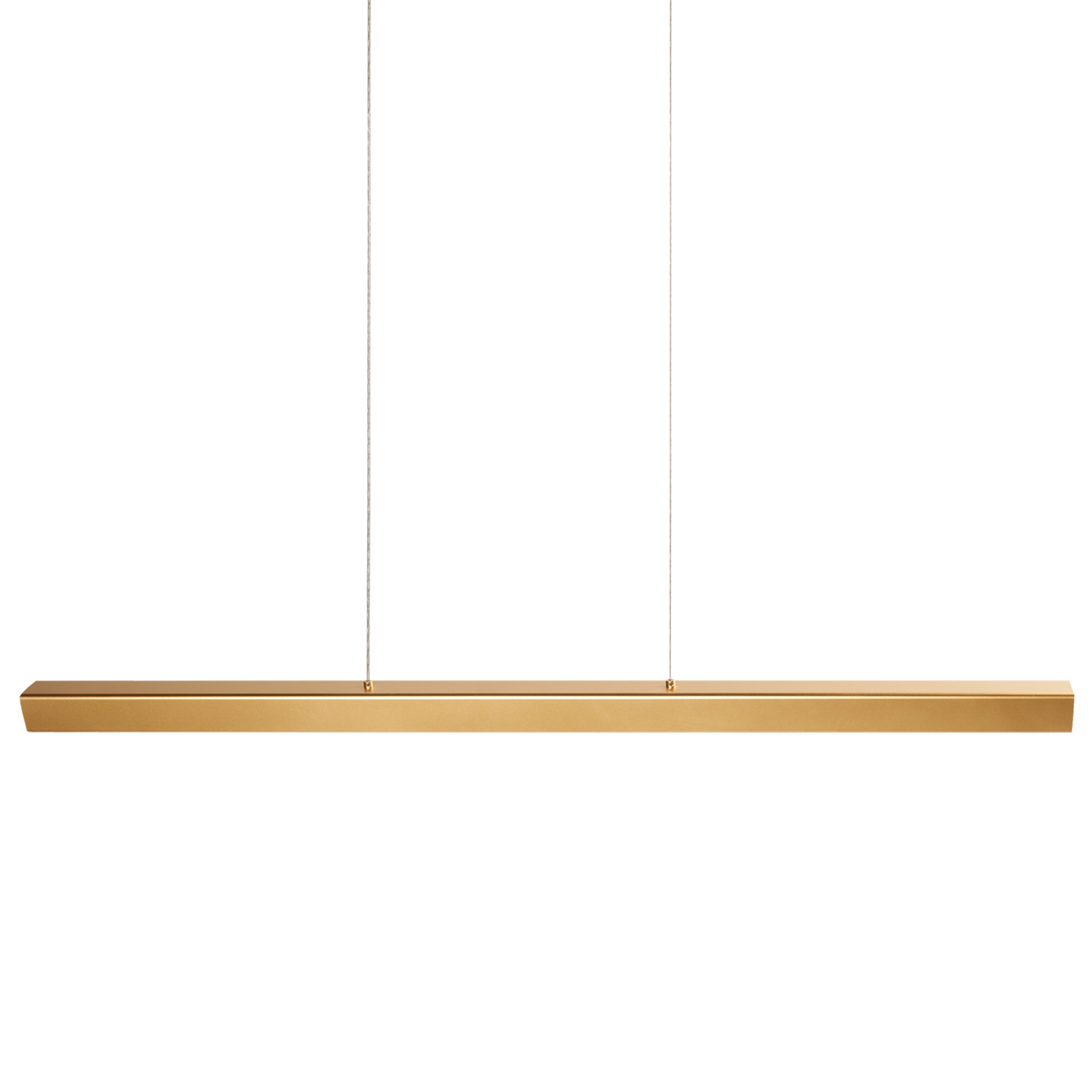 Pendant Lamp Gold Aluminum Rubberwood Shade with Remote LED