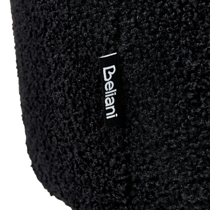Penguin Kids Armchair Black Boucle Upholstery