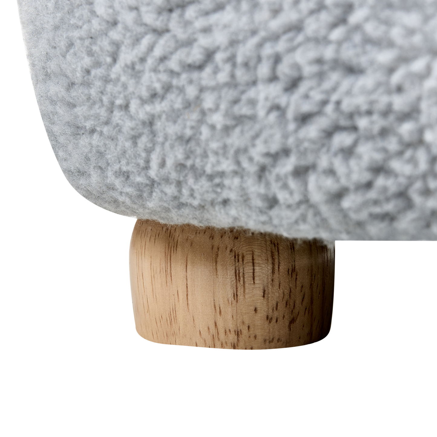 Kids Sheep Armchair Grey Upholstery Low Profile