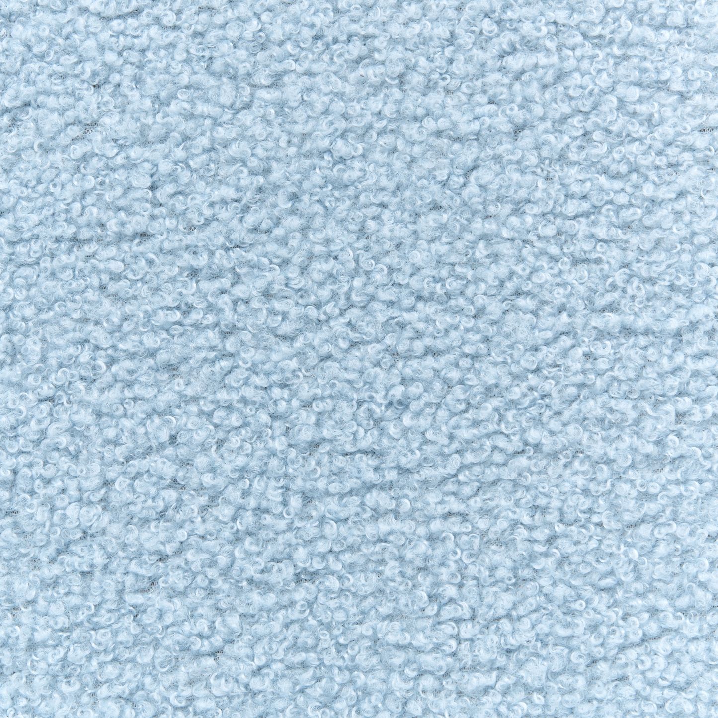 Kids Rocking Chair Light Blue Boucle Indoor