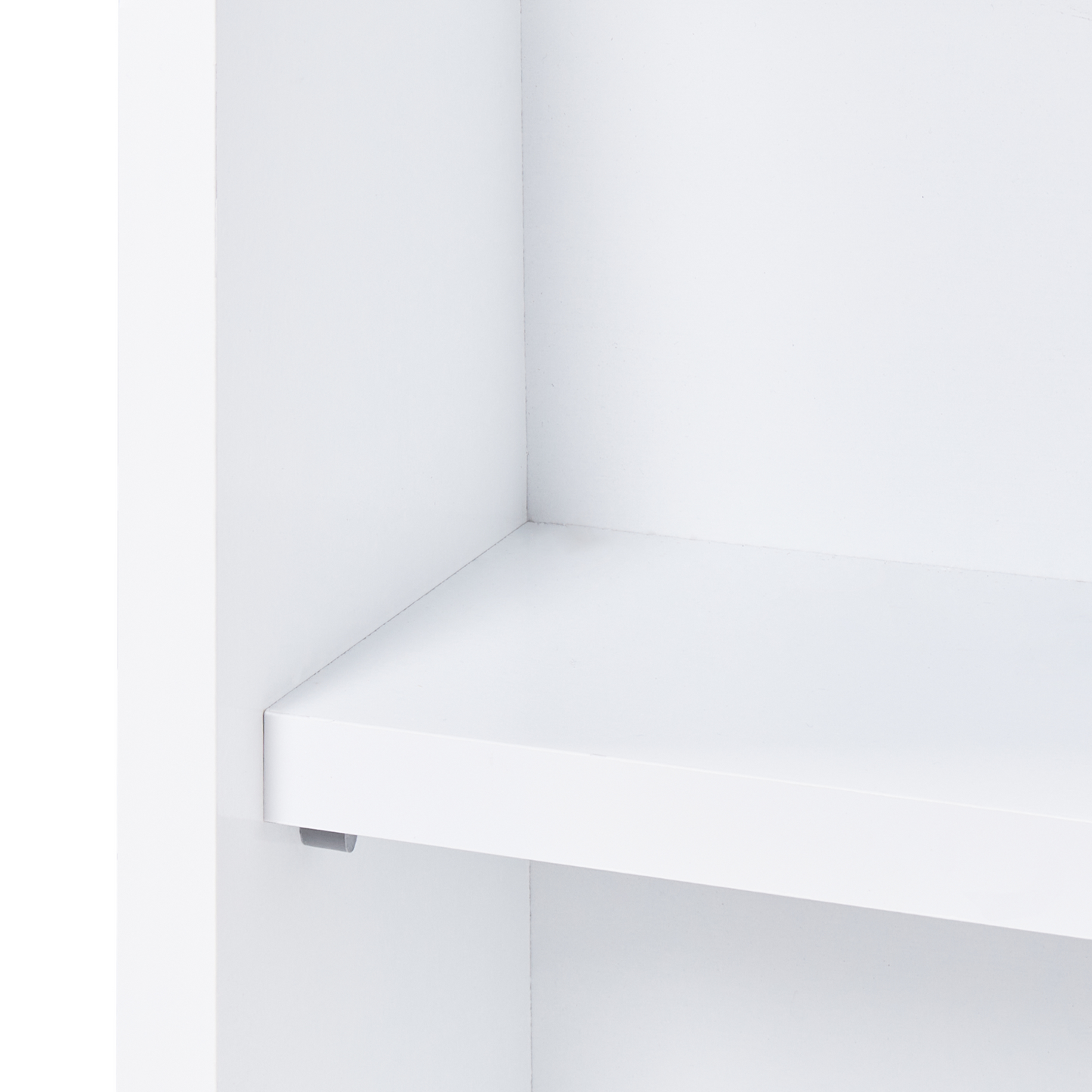 Wall Mounted Cabinet With Mirror In White 60 x 60cm