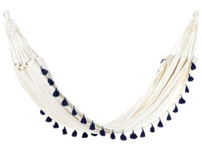 Hammock Beige With Dark Blue Cotton Seat