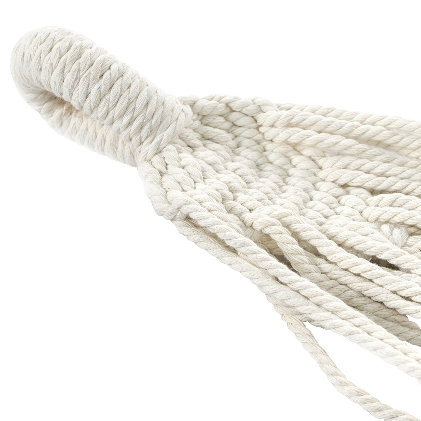 Hammock Beige With Dark Blue Cotton Seat