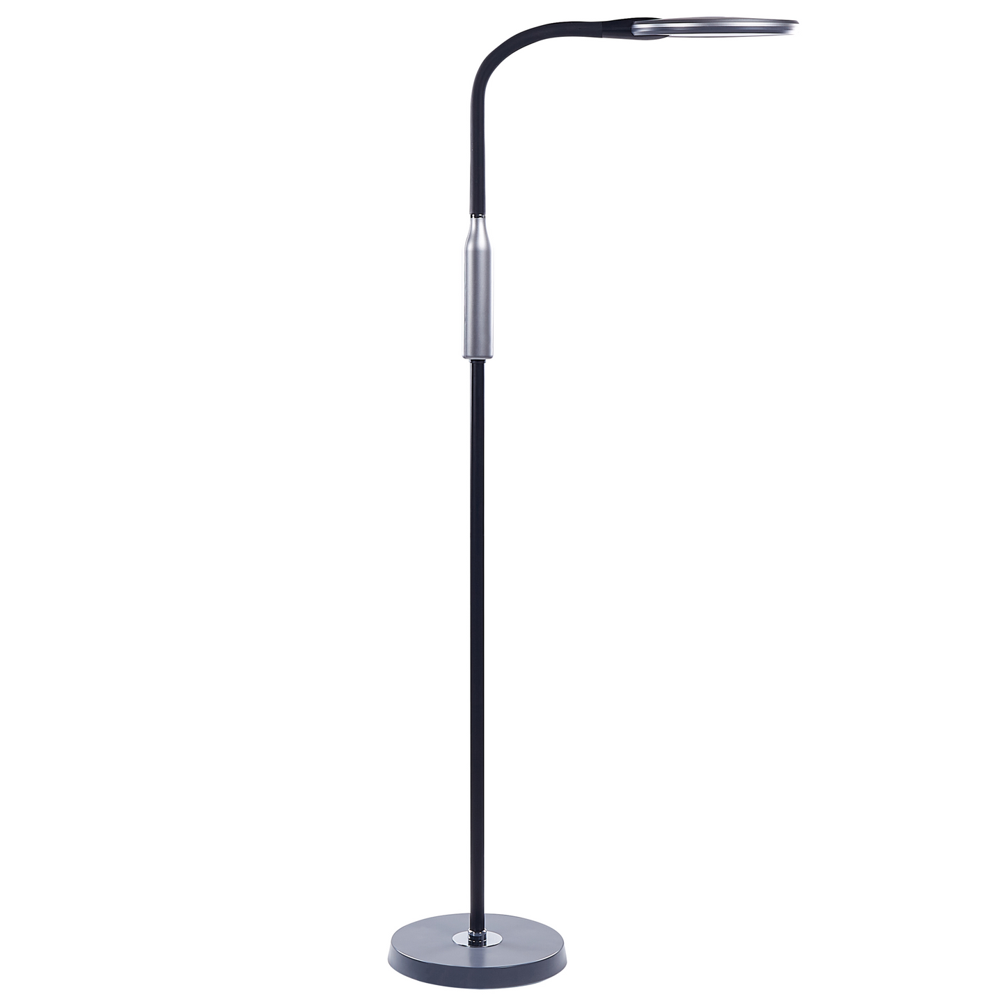 Floor LED Lamp Black 148cm Dimmable Modern