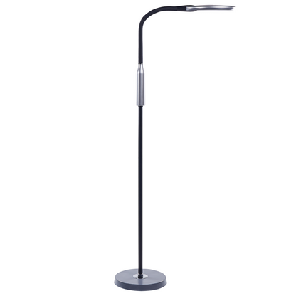 Floor LED Lamp Black 148cm Dimmable Modern