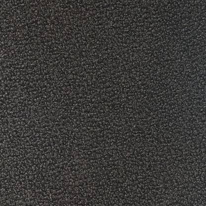Armchair Black And Light Brown Boucle With Wooden Legs