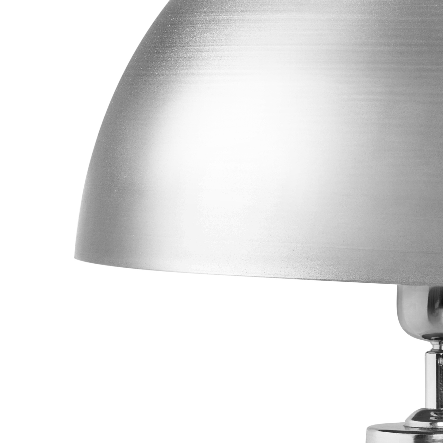 Table Lamp Silver Iron Base 55cm Modern Single Light
