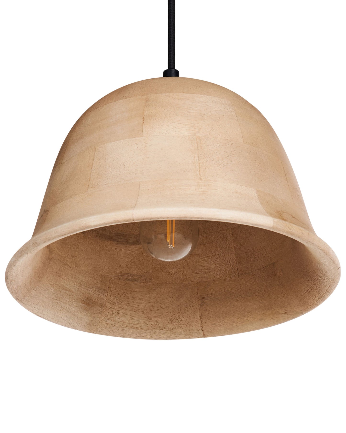 Pendant Lamp Light Brown Round Shade Ceiling Lamp