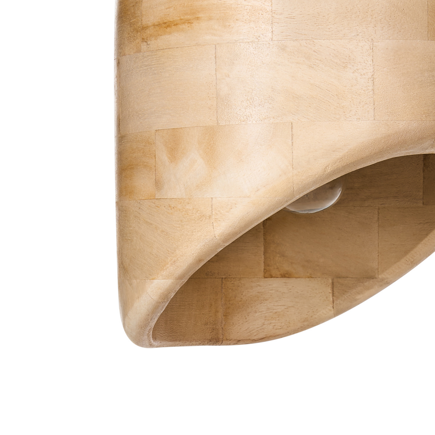 Co Pendant Lamp Light Brown Round Shade Sculptural Asymmetrical Design For Dining