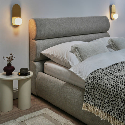 Gold Metal Wall Lamps Set Of 2 With Opaque Glass Vintage Globe