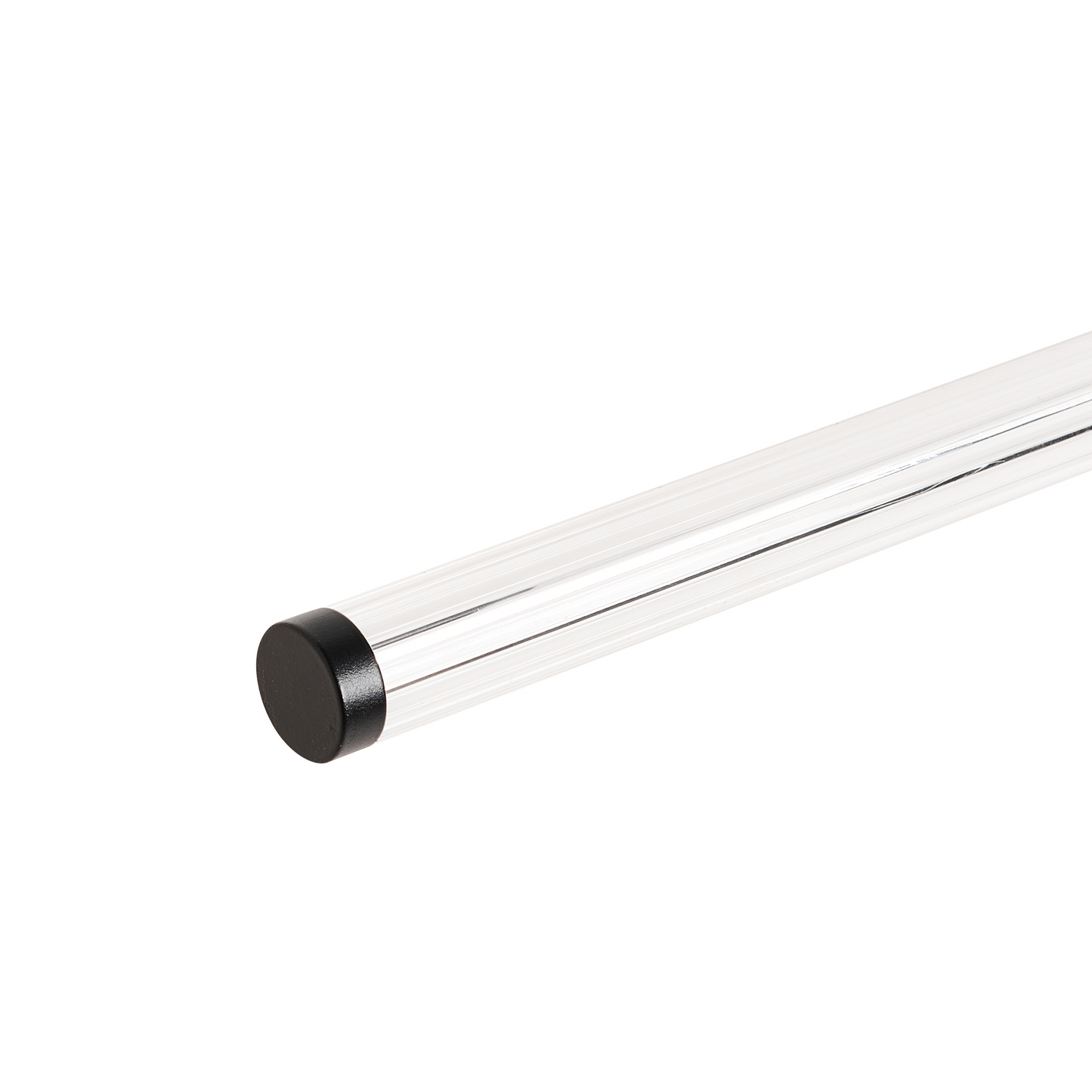 Black Metal Inbuilt LED Pendant Lamp Linear