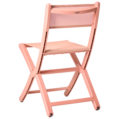 Coral Plastic Dining Chairs Set Of 4 Stacking