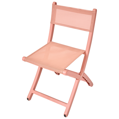 Coral Plastic Dining Chairs Set Of 4 Stacking
