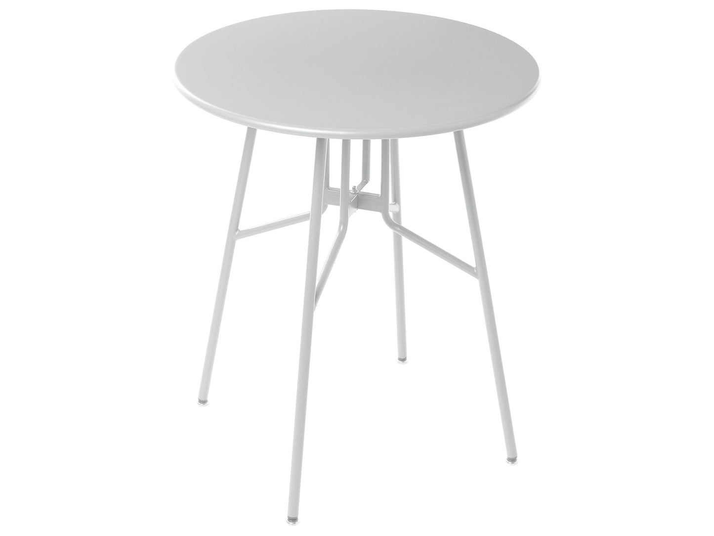 Dining Table Grey Iron Round 64cm Outdoor