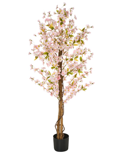 Cherry Blossom Artificial Potted Plant 150cm Pink Flowers