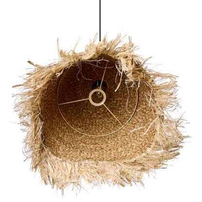 Pendant Lamp Natural Water Hyacinth Banana Fiber Handmade