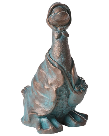 Legacy Home Rustic Brown Duck Figurine 36cm Outdoor Decor