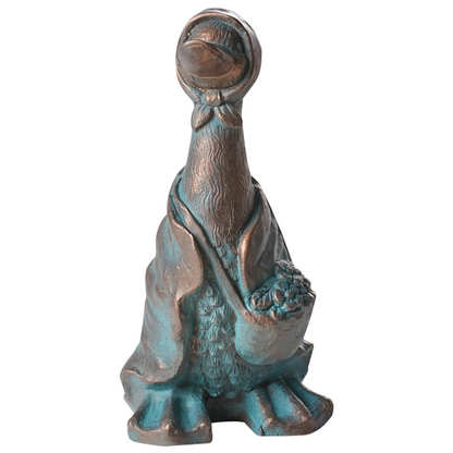 Legacy Home Rustic Brown Duck Figurine 36cm Outdoor Decor