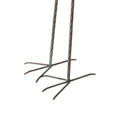 Crane Figurine 97cm Brown Durable Indoor Outdoor Decor